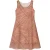 Mouwloze netjurk met palissandermotief en viscose jersey voering