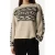 Another Label Saffi Knitted Pull Long Sleeve Black Parchment