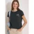 Cecil Dames Shirt met ronde hals en borduursel in Groen
