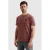 PME Legend regular T-shirt roodbruin