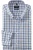OLYMP Luxor Overhemd blauw, Ruit