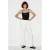 Brede Pijpen Pull-On Broek