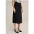 We Fashion Skirt Medium Length Black