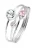 ELLI Ring  beige / oudroze / zilver