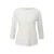 Vrouwen T-shirt met 3/4 mouwen in slub stof s.Oliver
