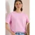 Cecil Dames Sweater met korte mouwen en ronde hals in Roze