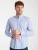 7Camicie Zakelijk overhemd ‘Donatello Iconic Poplin Stretch Man Shirt White Blue’  wit