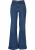 Urban Classics Ladies’ Vintage Flared Denim Jeans Jeans denim-blauw W26L33