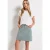 Street One Dames A-lijn corduroy rok in Blauw