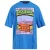 Dsquared2 Double Pipeline Masters Design Skater Fit blauw T-shirt