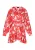faina Blousejurk  opaal / donkergroen / rood / wit