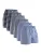 DANISH ENDURANCE Boxershorts  navy / lichtblauw / olijfgroen / wit