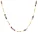 Eastside Ketting  goud / grijs / rosa / bourgogne