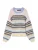 VERO MODA Trui ‘BONBON’  hemelsblauw / rosa / zwart