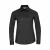 Russell Dames/Dames Oxford Easy-Care overhemd met lange mouwen (Zwart)