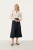 Rok A-shape After Midnight dark blue