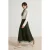 Trendyol Modest Dames Kaki Effen Maxi Modest Rokken