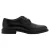 Mango Man leren veterschoenen zwart