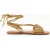 AllSaints Donna Sandal Gold