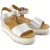 TOMS Diana Leren Dames Zilver Wedges
