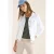 Cecil Dames Denim jack met borstzakken en knopen in Wit