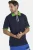Jan Vanderstorm polo Plus Size ISFRIED donkerblauw