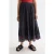 Scotch & Soda Embroidered Maxi Skirt Charcoal Art