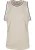 DEF Shirt  lichtbeige / zwart / wit