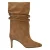 Sacha suède laarzen met naaldhak – beige