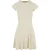 Urban Classics Dames/Dames Ribbed Skater Dress (Wit zand)
