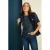 POM Amsterdam gilet donkerblauw