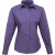 Premier Dames/Dames Popeline Blouse met Lange Mouwen (Paars)