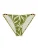 Marc O’Polo Bikinibroek ‘ Abstract Flower ‘  crème / groen
