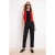 TRENDYOLMİLLA Dames Zwart Effen Mom Hoge taille Jeans
