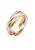 ELLI Ring ‘Trio’  goud / rose-goud / zilver