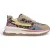 Blowfish Malibu Dames Rozeblauw Gele Retro Sneaker Trainers – Leo