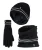 Heat Holders – Heren Hi Vis Hoed, Nekwarmers & Handschoenen Set – Zwart