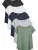 Next Shirt  navy / grijs / groen / zwart / wit