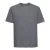 Russell Heren Klassiek Gekamd Katoen Zwaargewicht T-shirt (Konvooi Grijs)