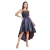 Damesjurk Goddiva Sequin & Satin Dipped Hem
