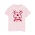 Disney Jongens Mickey Voetbalhoofd T-Shirt (Baby Roze)