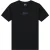 Malelions Junior Striped Signature T-Shirt | Black/Cobalt