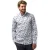 Overhemd State of Art blauw, overhemd grijsblauw geprint