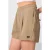 Hoge-Waisted Gebreide Shorts