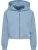 Hummel Sweatvest  lichtblauw / wit