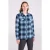 Mountain Warehouse Dames/Dames Willow Flanellen Overhemd (Donkerblauw)