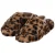 Apollo pantoffels met panterprint camel