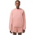 Lacoste Dames/Dames Geborduurde Logo Oversized Hoodie (Roze)