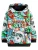 Next Sweatshirt  aqua / jade groen / rood / wit