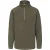 Trespass – Heren Keynote Anti Pluis 1/4 Rits Fleece Vest (Bruin)